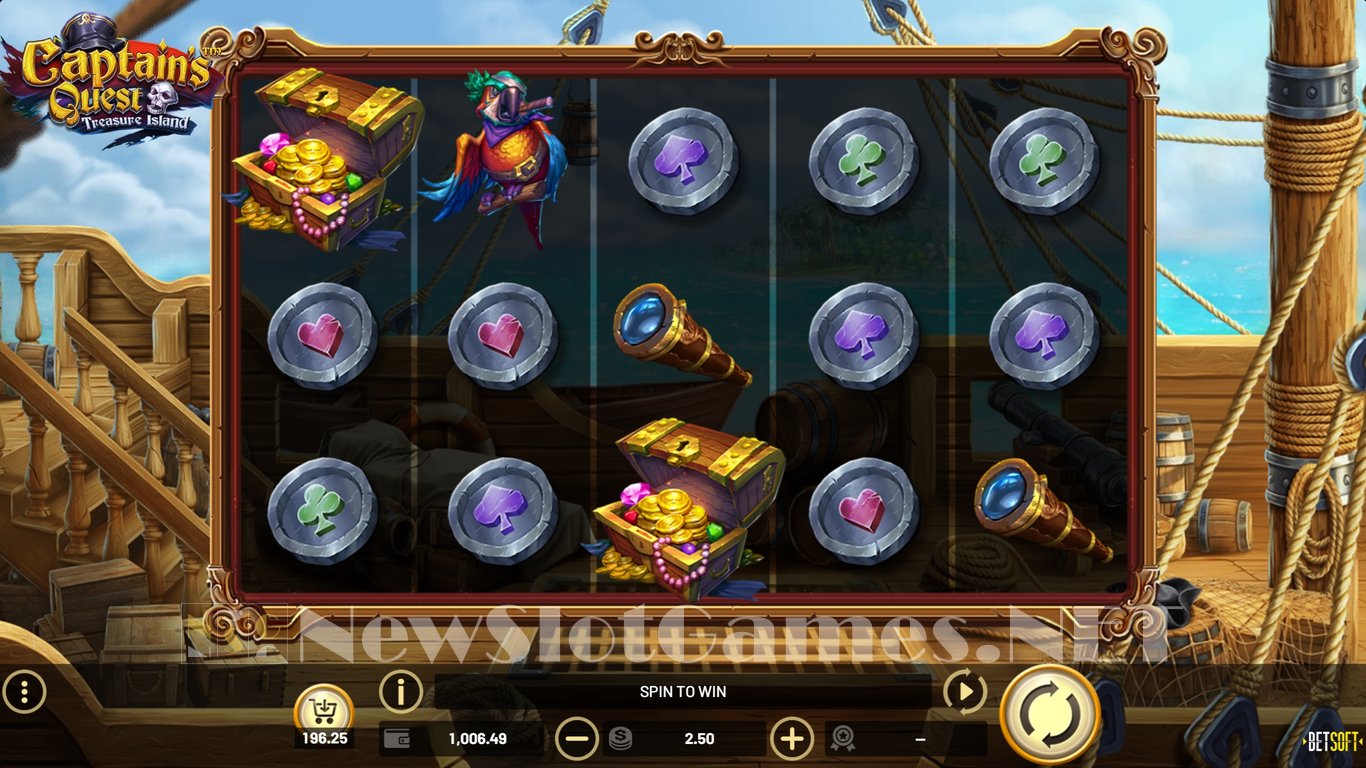 Captains Quest Treasure Island Slot Slot Image in Demo - pic. 8
