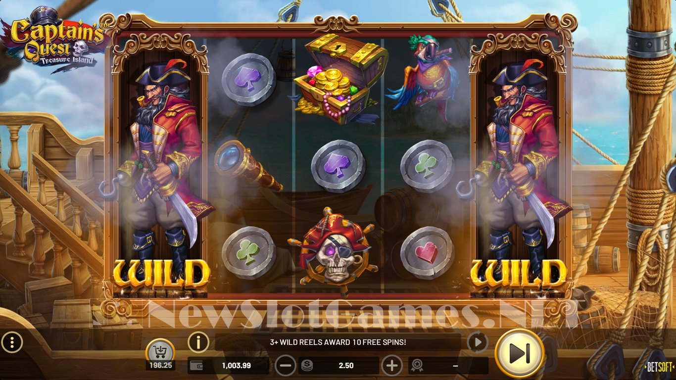 Captains Quest Treasure Island Slot Slot Image in Demo - pic. 9