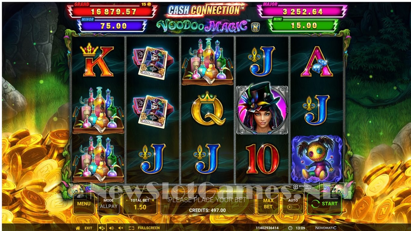 Voodoo Magic Cash Connection Slot Slot Image in Demo - pic. 2