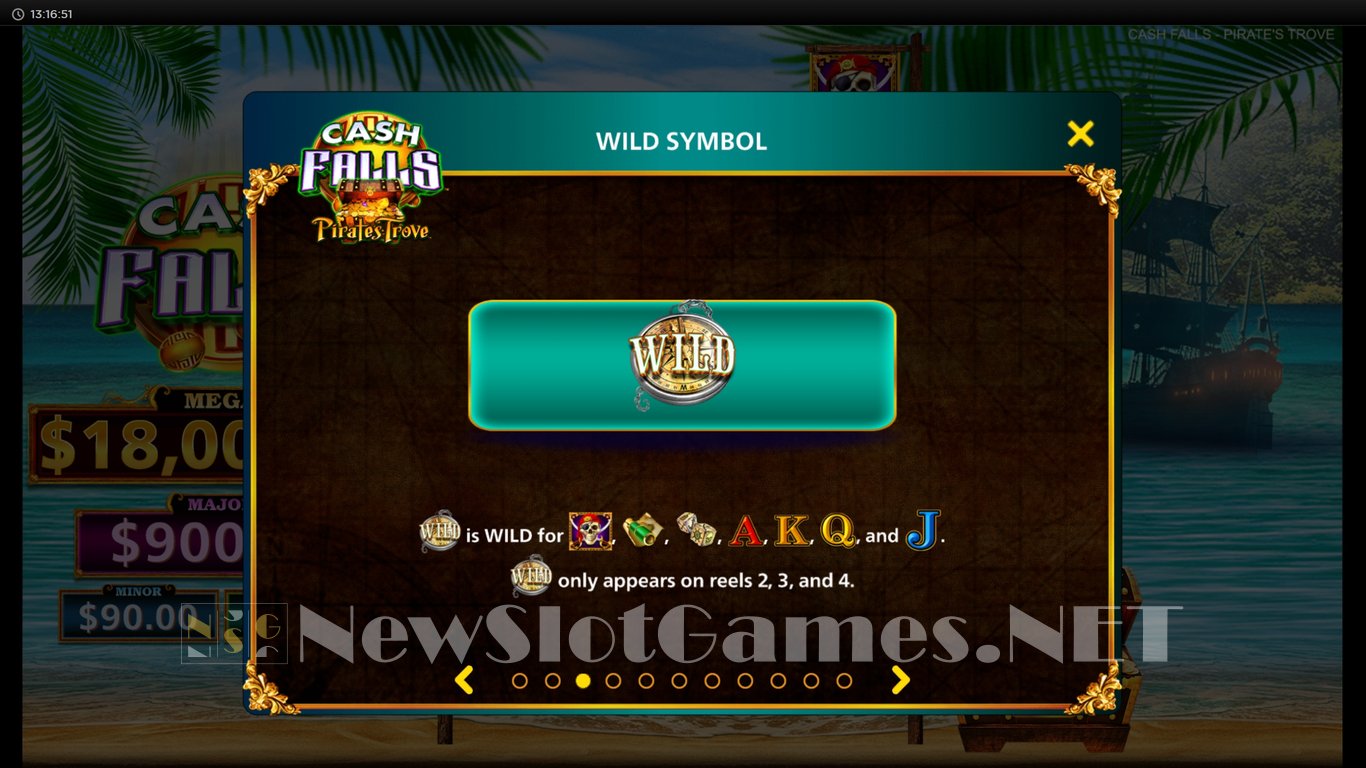 Cash Falls Pirates Trove Slot Slot Image in Demo - pic. 7