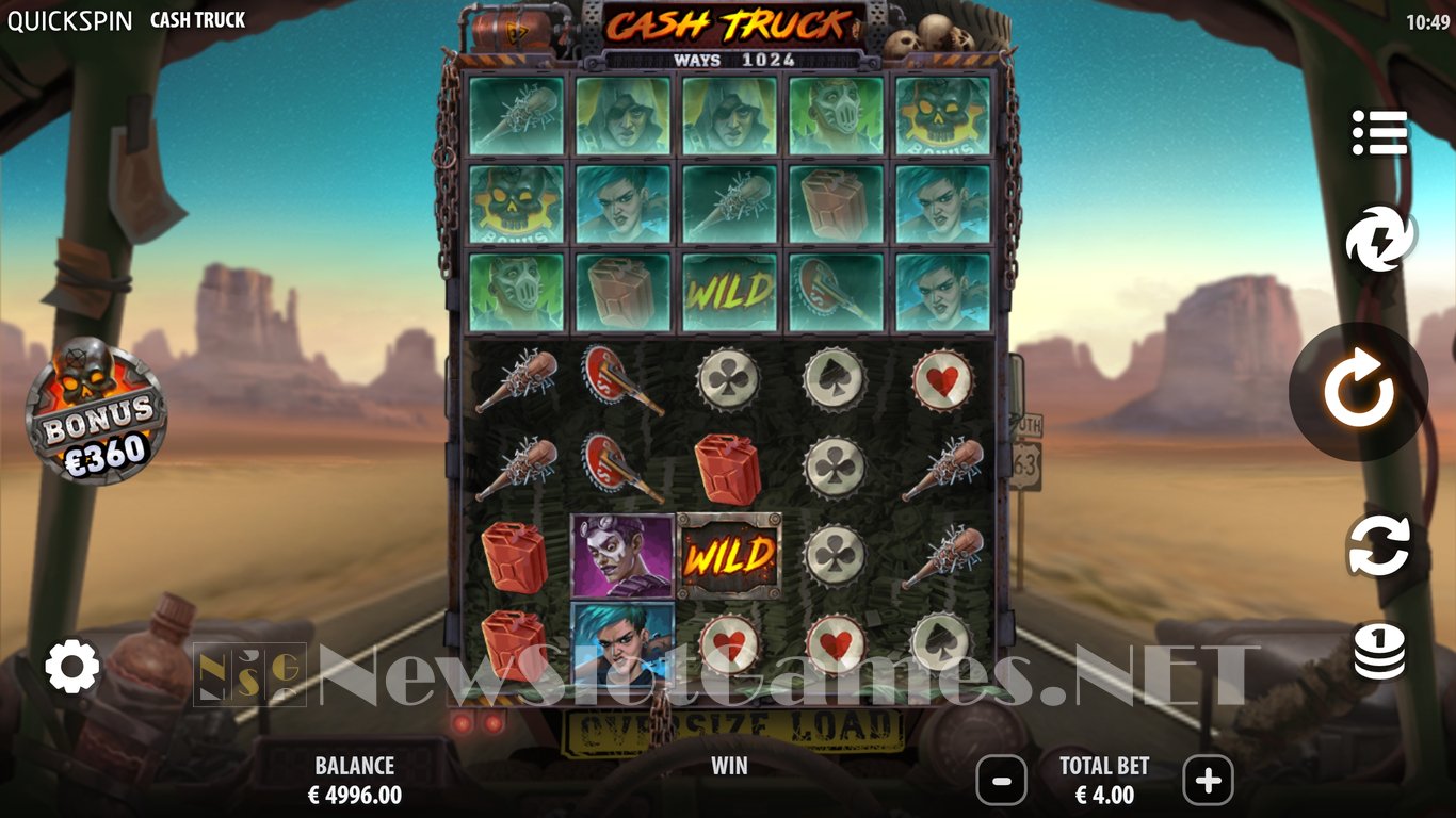 Cash Truck Slot Demo Image