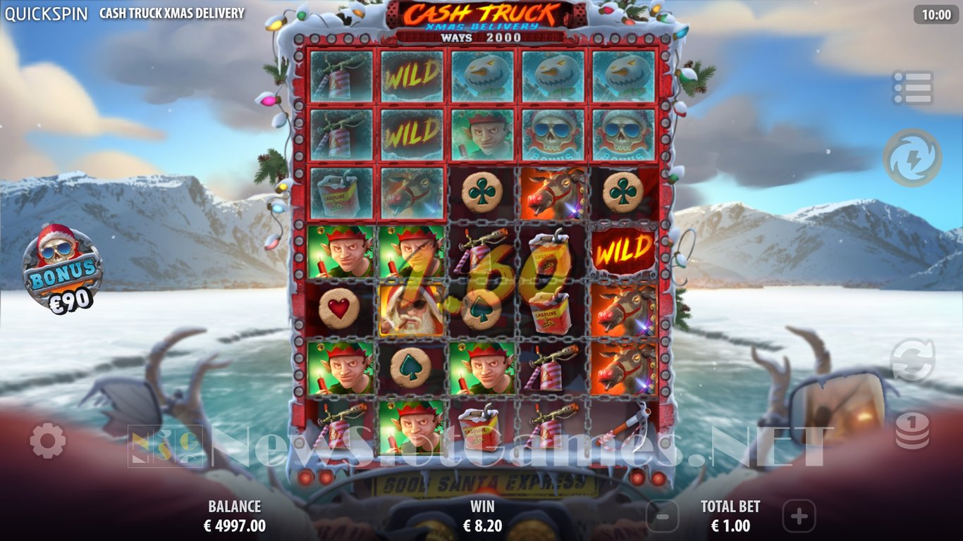 Cash Truck Xmas Delivery Slot Slot Image in Demo - pic. 10