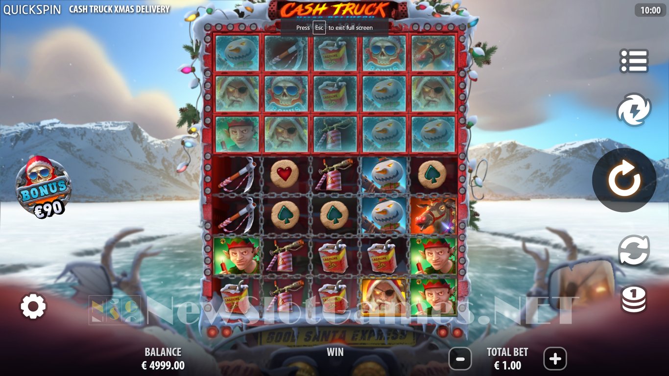 Cash Truck Xmas Delivery Slot Slot Image in Demo - pic. 3