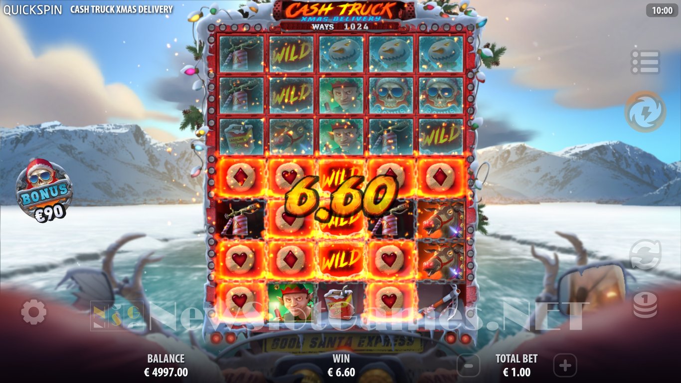 Cash Truck Xmas Delivery Slot Slot Image in Demo - pic. 9