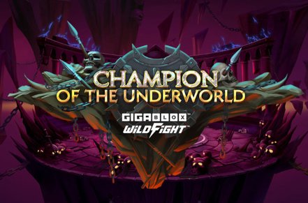 Champion of the Underworld Slot Logo