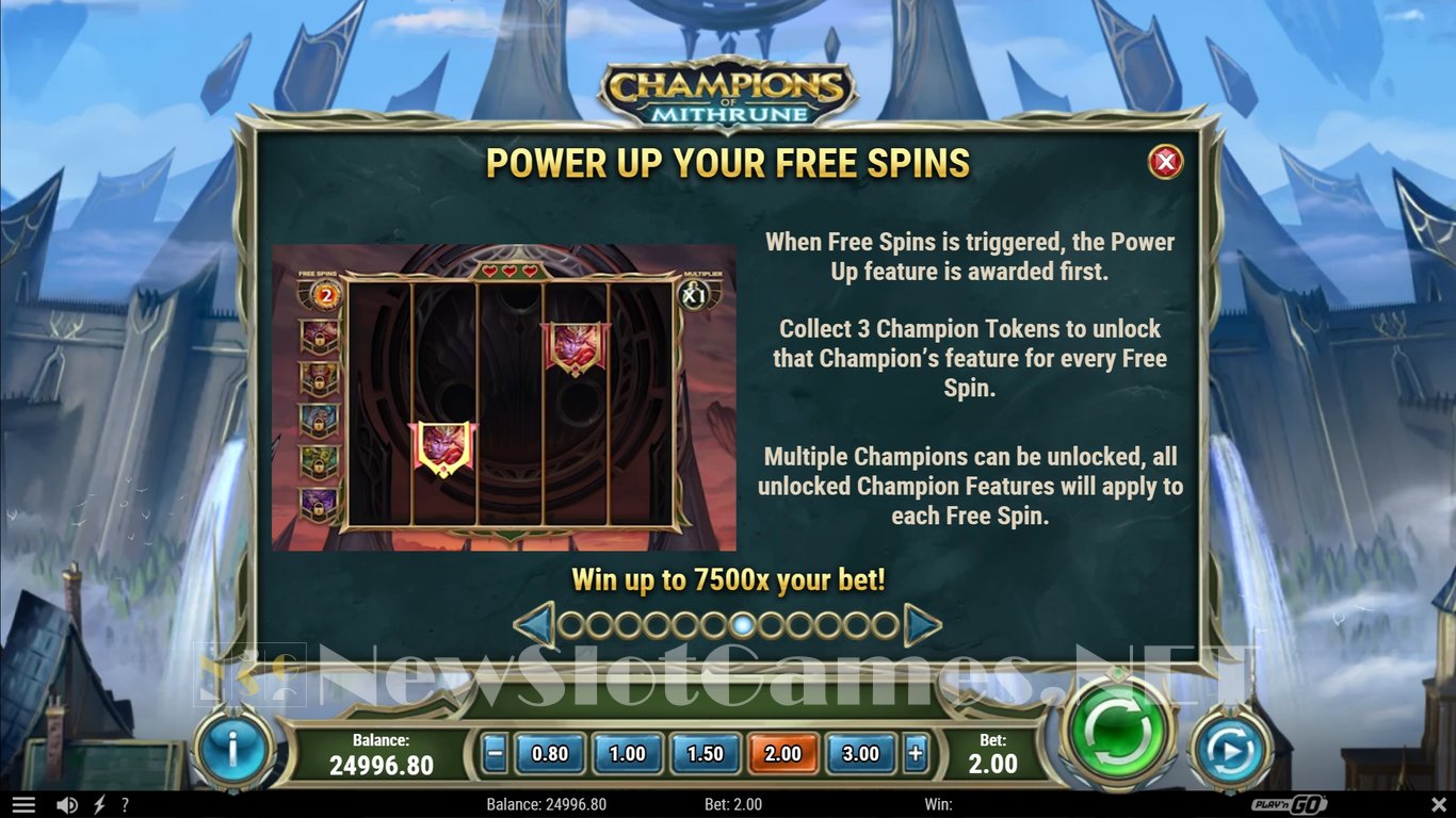 Champions of Mithrune Slot Slot Image in Demo - pic. 12