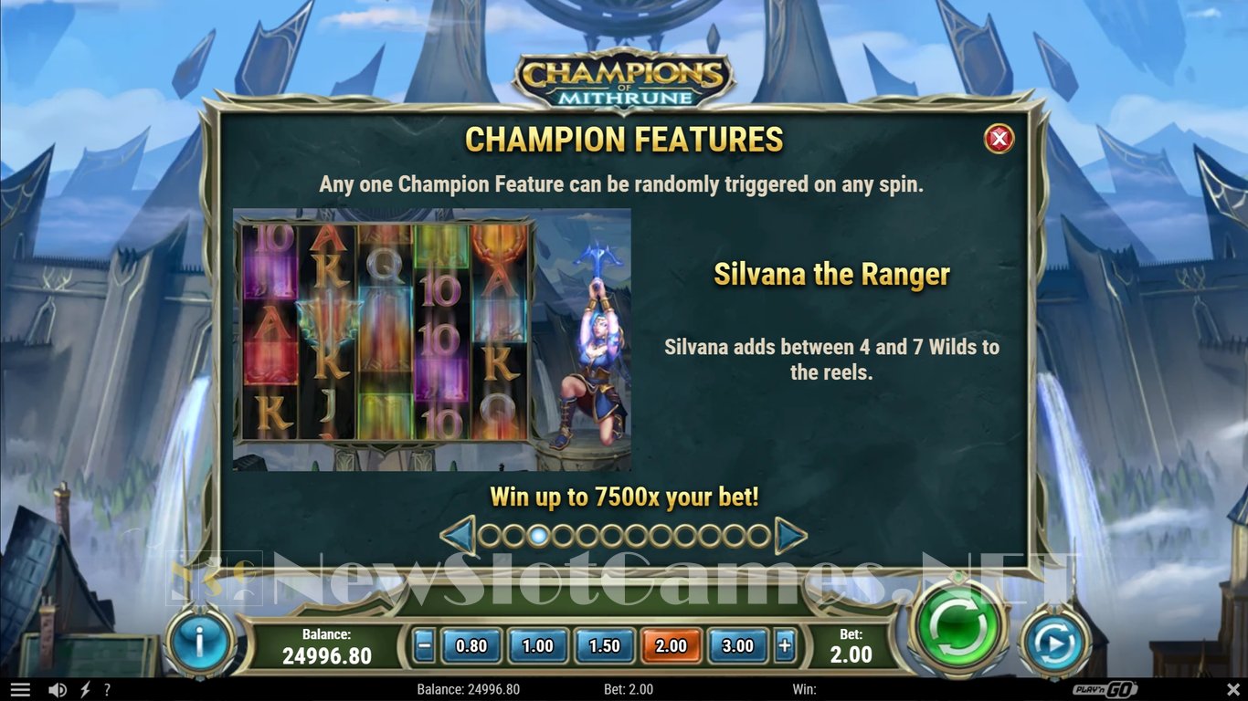 Champions of Mithrune Slot Slot Image in Demo - pic. 8