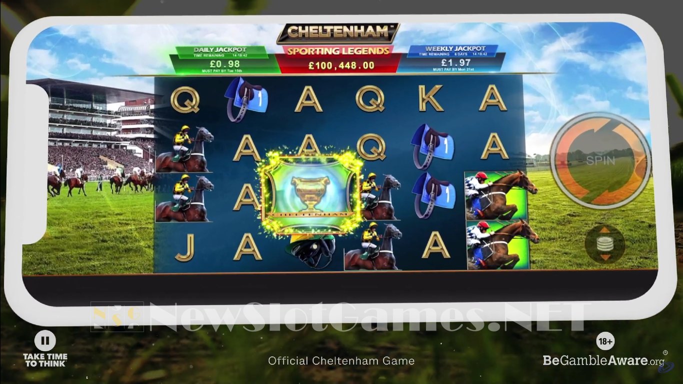 Cheltenham Sporting Legends Slot Demo Image