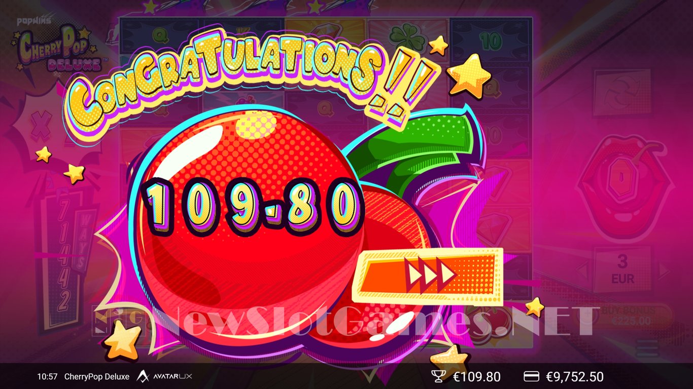 CherryPop Deluxe Slot Slot Image in Demo - pic. 15