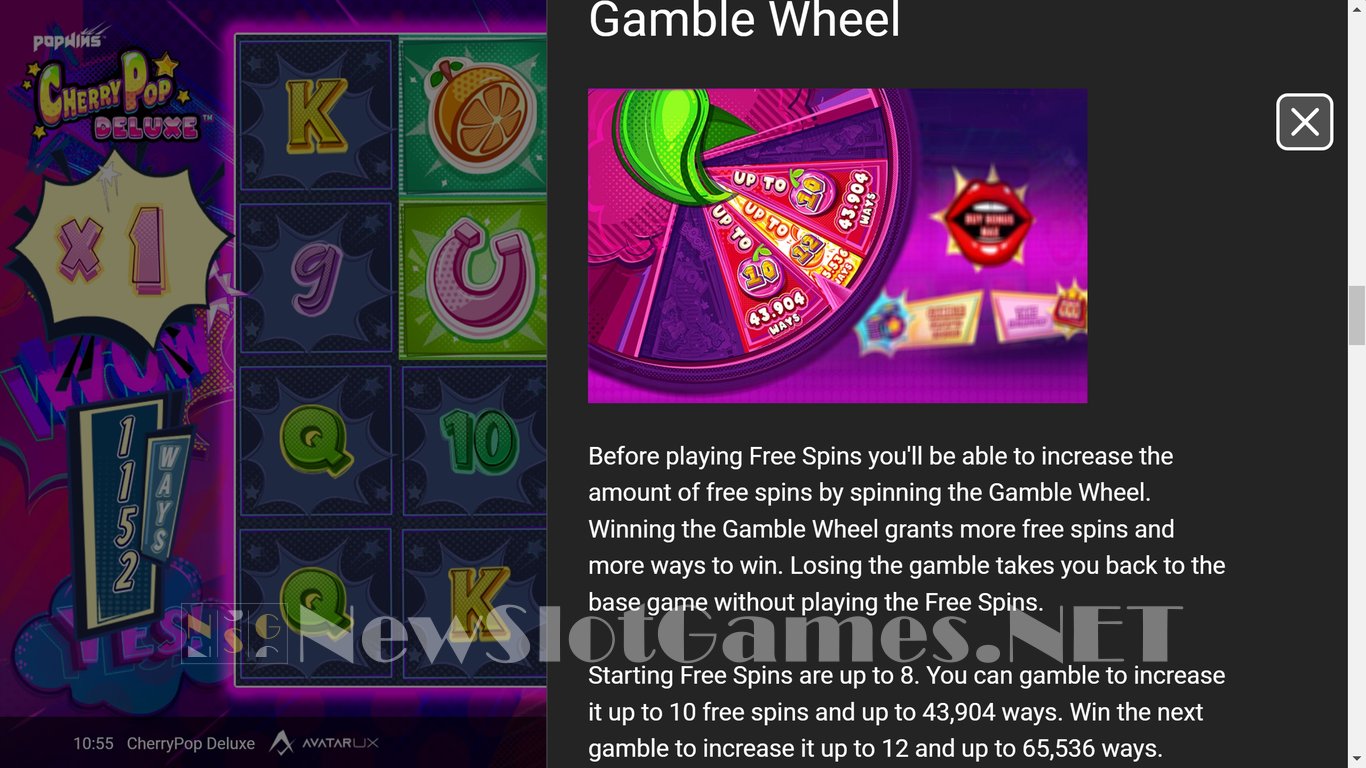 CherryPop Deluxe Slot Slot Image in Demo - pic. 6
