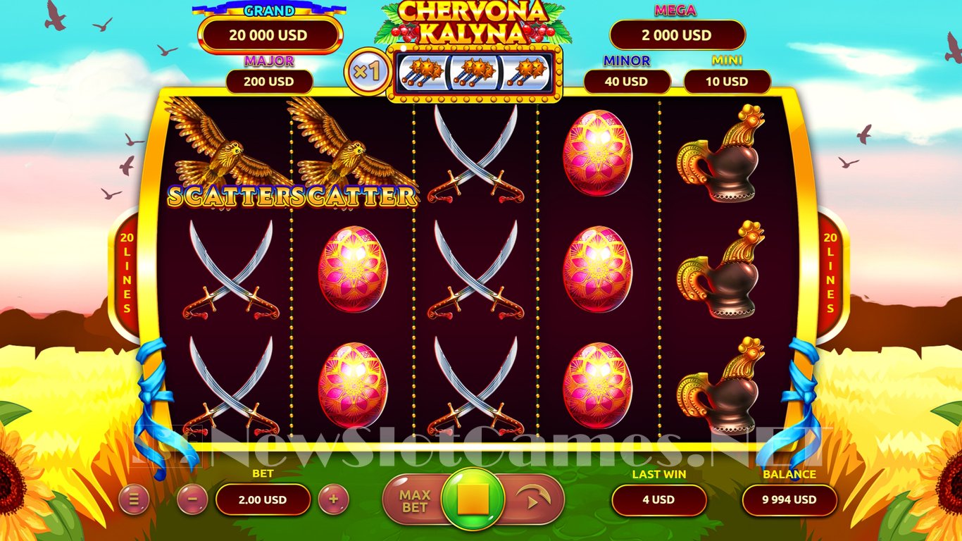 Chervona Kalyna Slot Slot Image in Demo - pic. 4