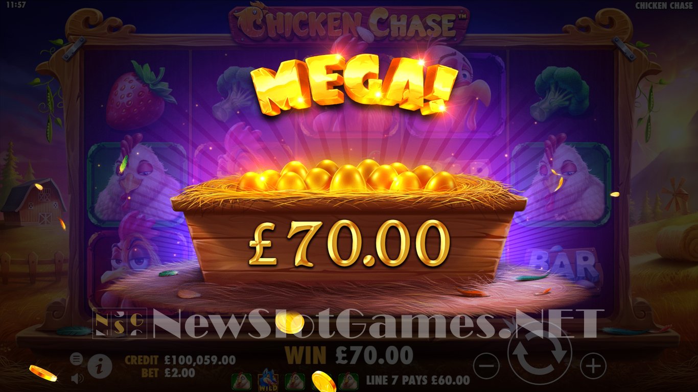 Chicken Chase Slot Slot Image in Demo - pic. 7