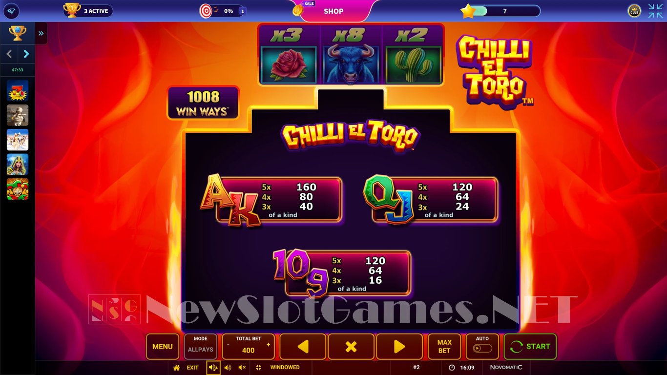 Chilli El Toro Slot Slot Image in Demo - pic. 5