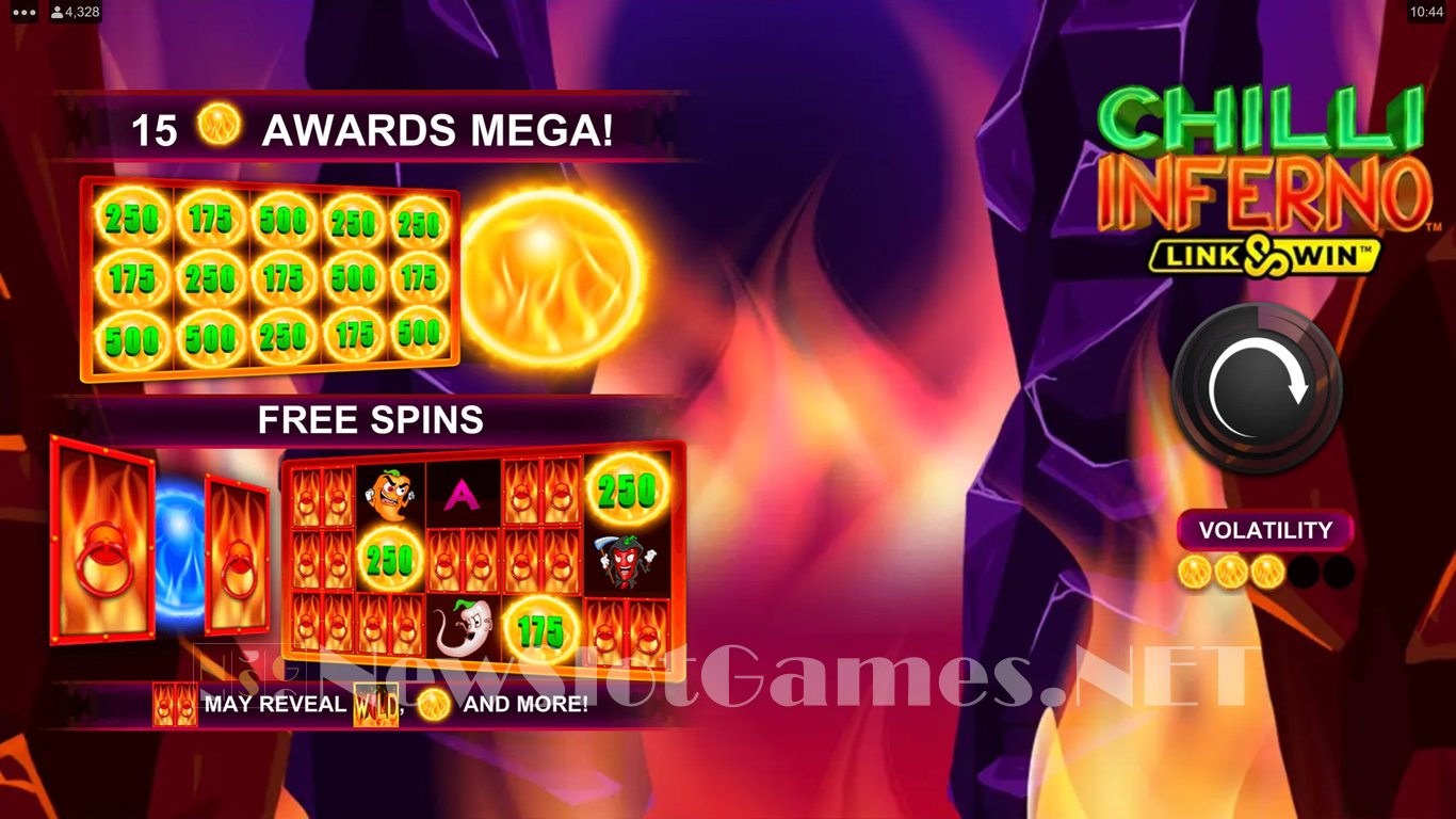 Chilli Inferno Slot Demo Image