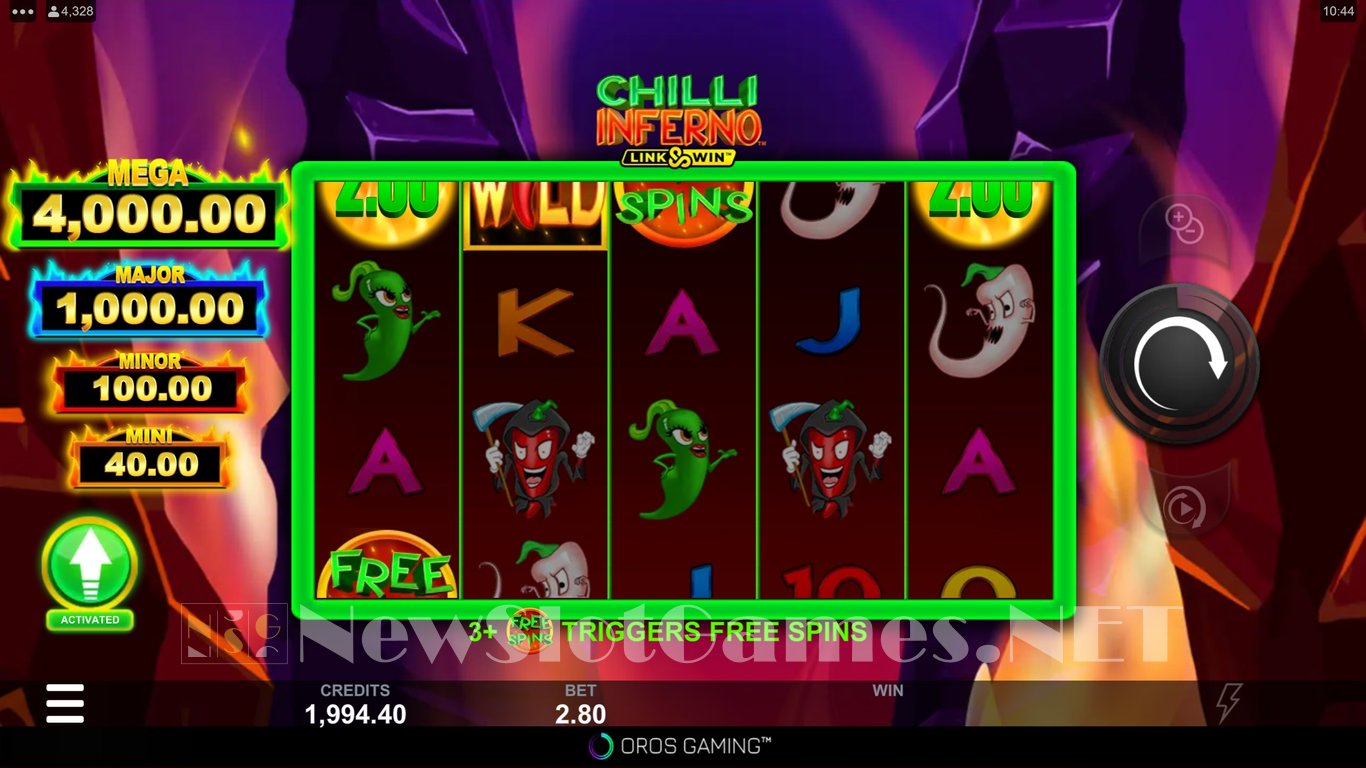 Chilli Inferno Slot Slot Image in Demo - pic. 2