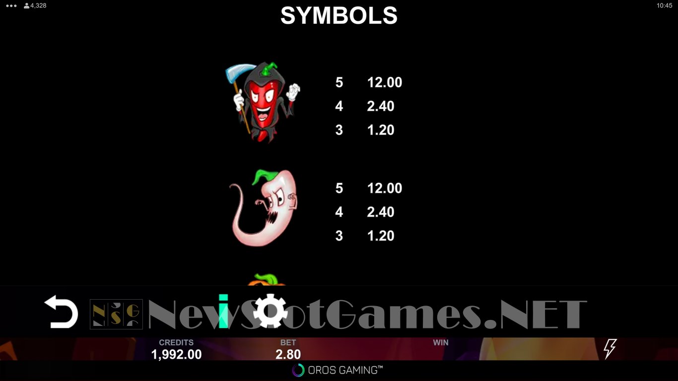 Chilli Inferno Slot Slot Image in Demo - pic. 5
