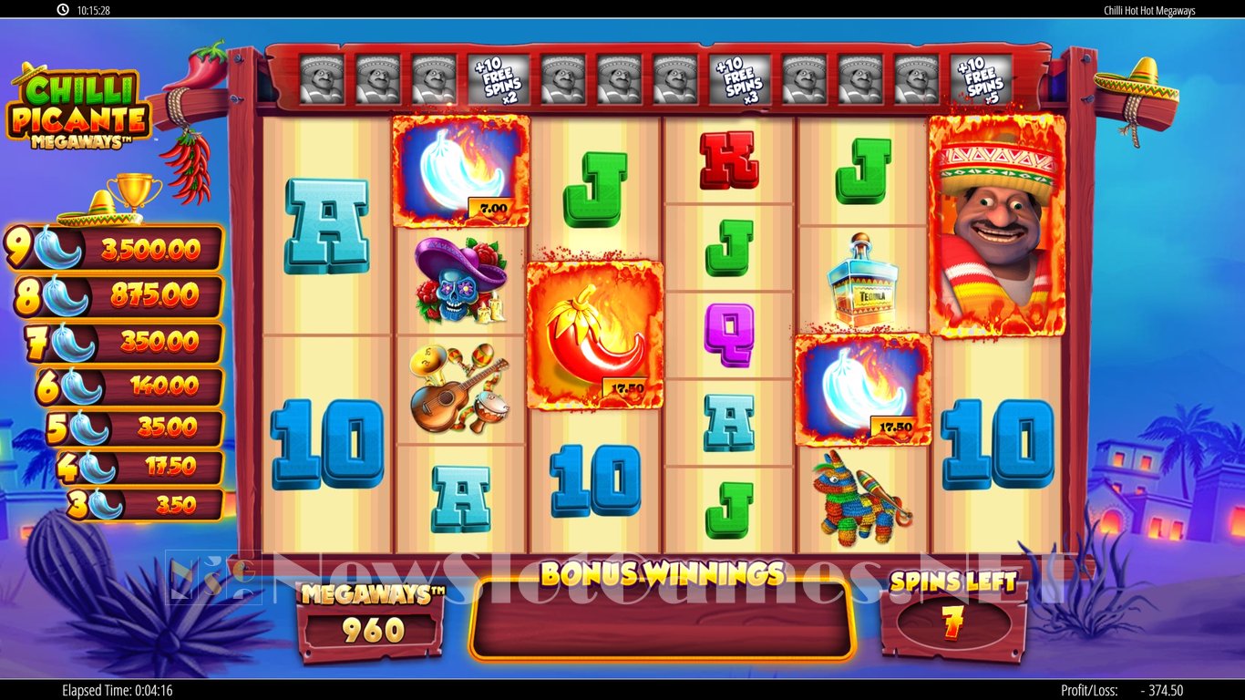 Chilli Picante Megaways Slot Slot Image in Demo - pic. 10