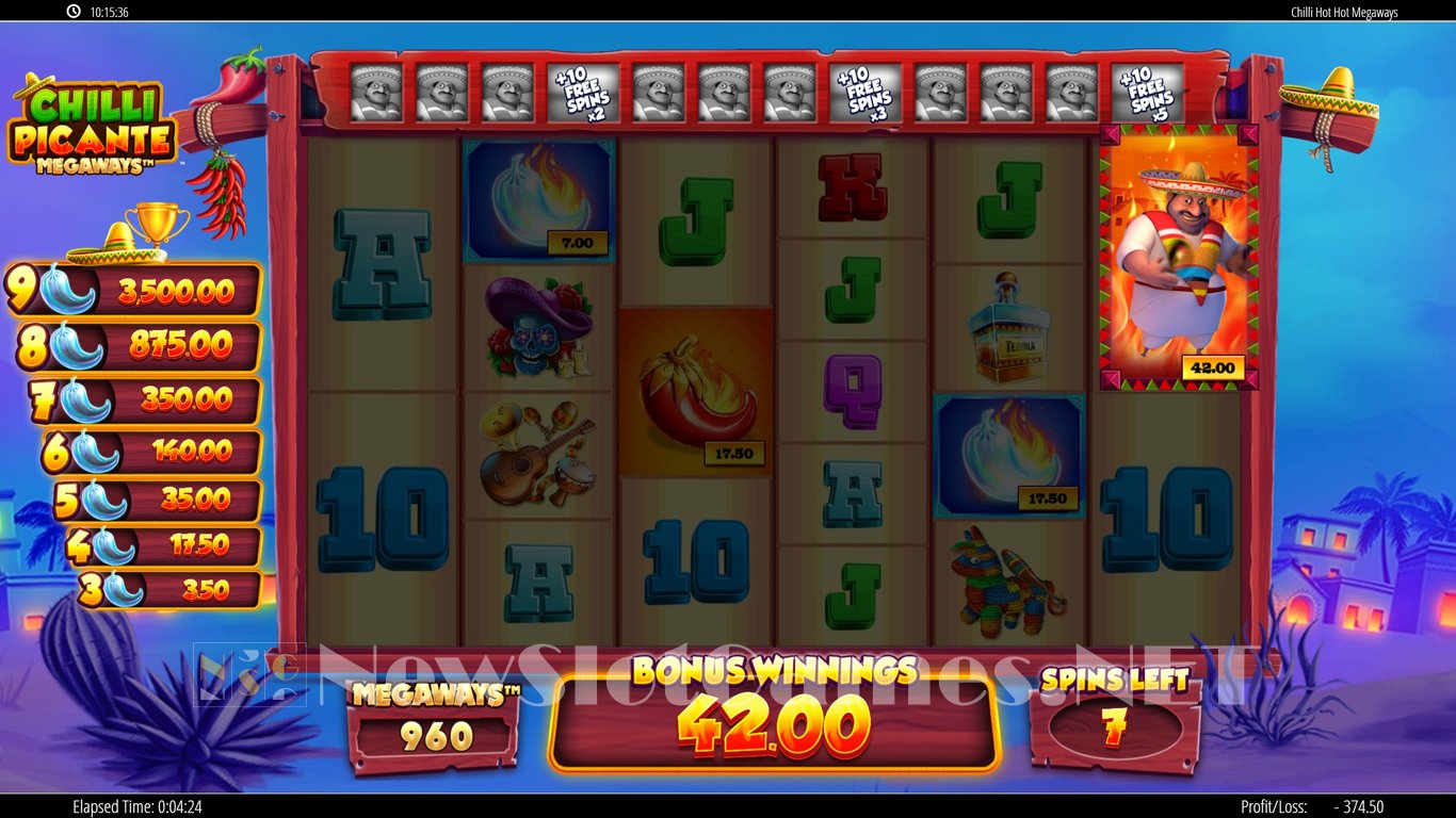 Chilli Picante Megaways Slot Slot Image in Demo - pic. 11