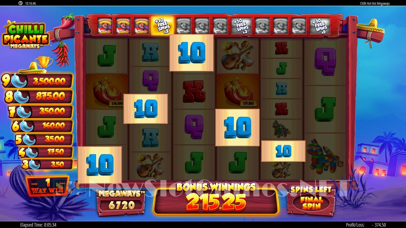 Chilli Picante Megaways Slot Slot Image in Demo - pic. 14