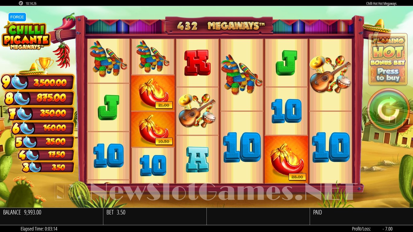 Chilli Picante Megaways Slot Slot Image in Demo - pic. 2