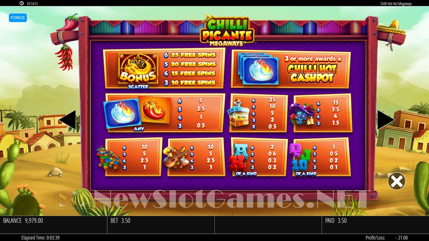 Chilli Picante Megaways Slot Slot Image in Demo - pic. 5
