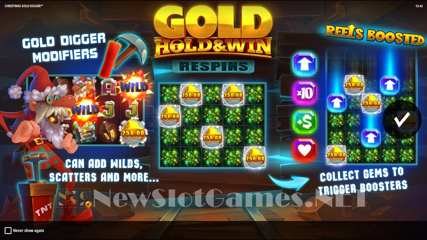 Christmas Gold Digger Slot Demo Image
