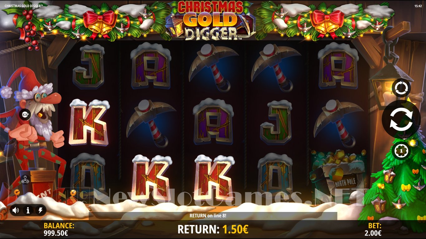 Christmas Gold Digger Slot Slot Image in Demo - pic. 2