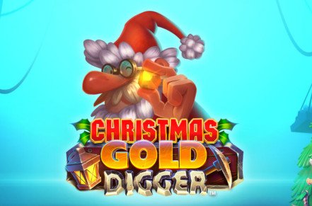 Christmas Gold Digger Slot Logo
