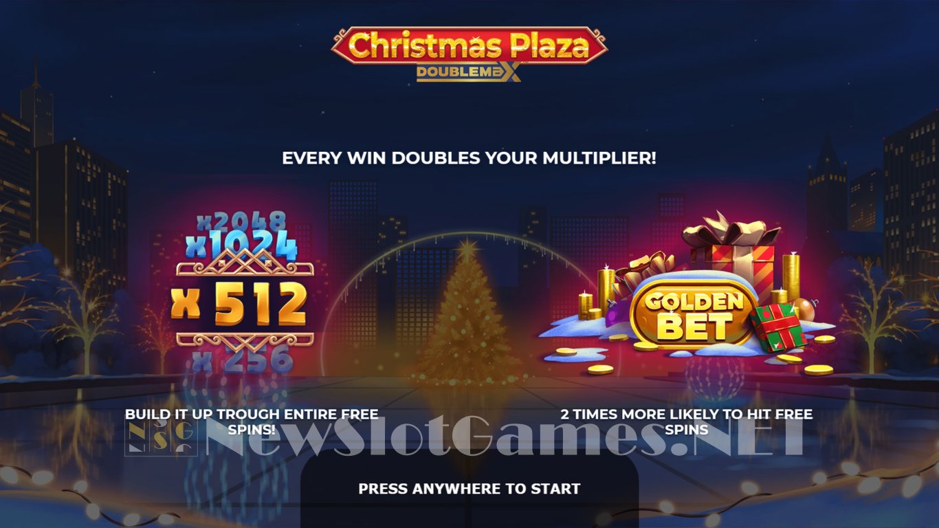 Christmas Plaza DoubleMax Slot Demo Image