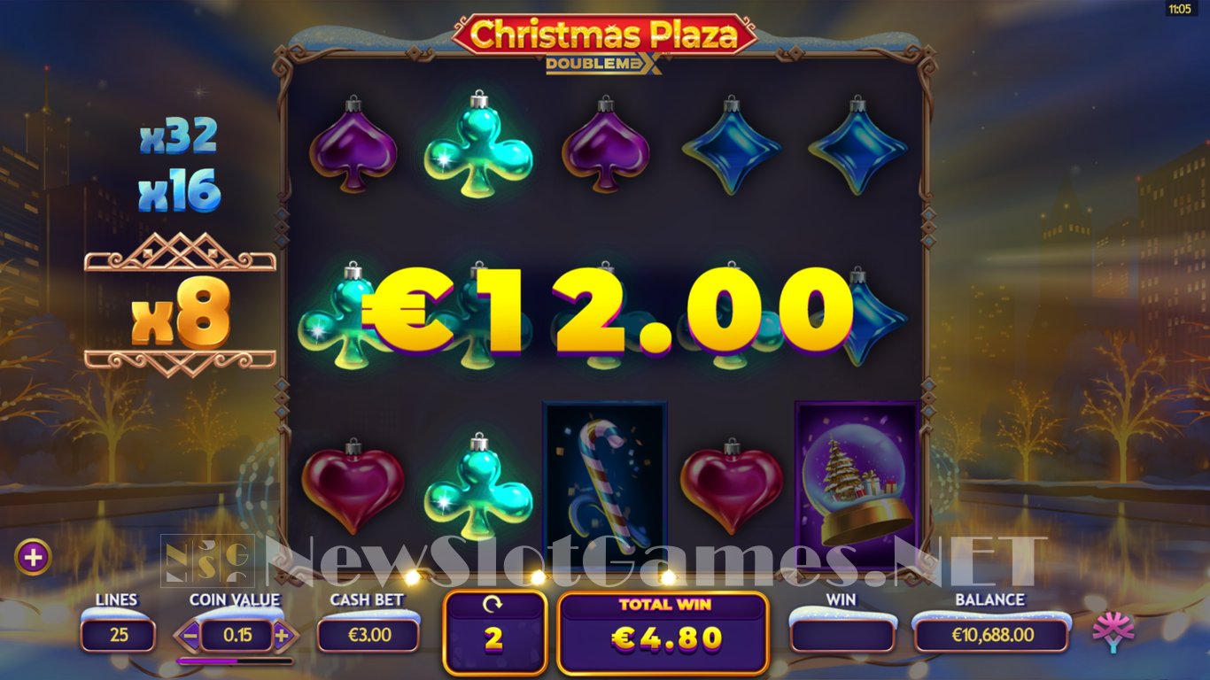 Christmas Plaza DoubleMax Slot Slot Image in Demo - pic. 13