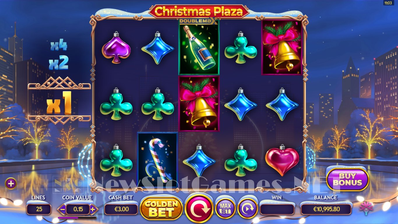 Christmas Plaza DoubleMax Slot Slot Image in Demo - pic. 2