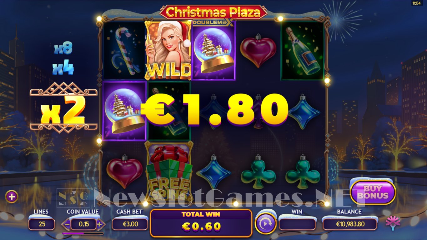 Christmas Plaza DoubleMax Slot Slot Image in Demo - pic. 8
