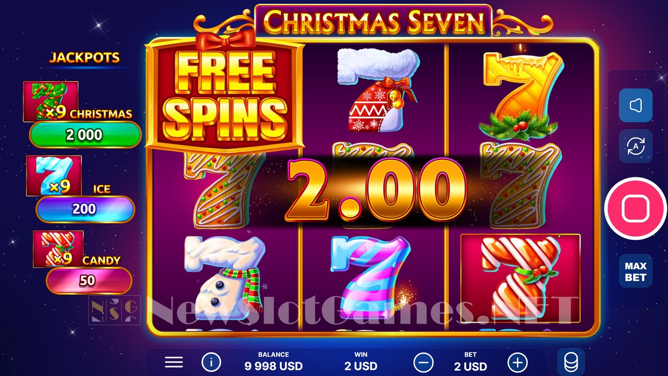 Christmas Seven Slot Slot Image in Demo - pic. 3