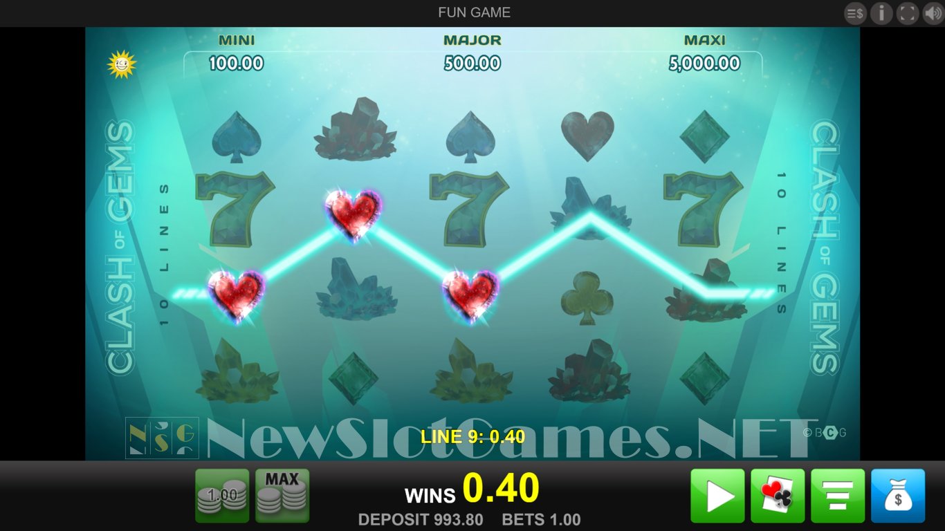 Clash of Gems Slot Slot Image in Demo - pic. 11