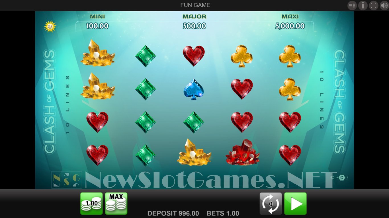 Clash of Gems Slot Slot Image in Demo - pic. 3