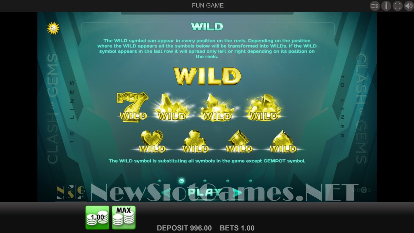 Clash of Gems Slot Slot Image in Demo - pic. 5