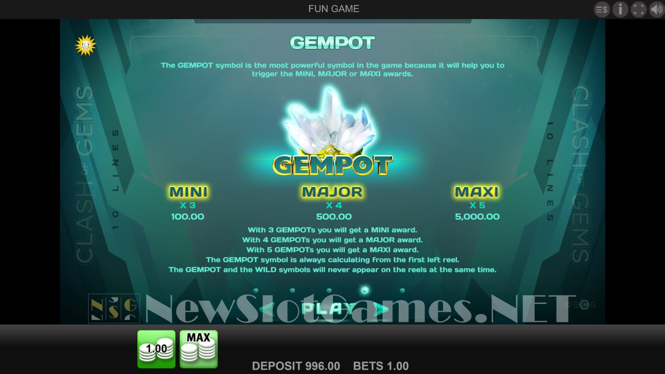 Clash of Gems Slot Slot Image in Demo - pic. 7