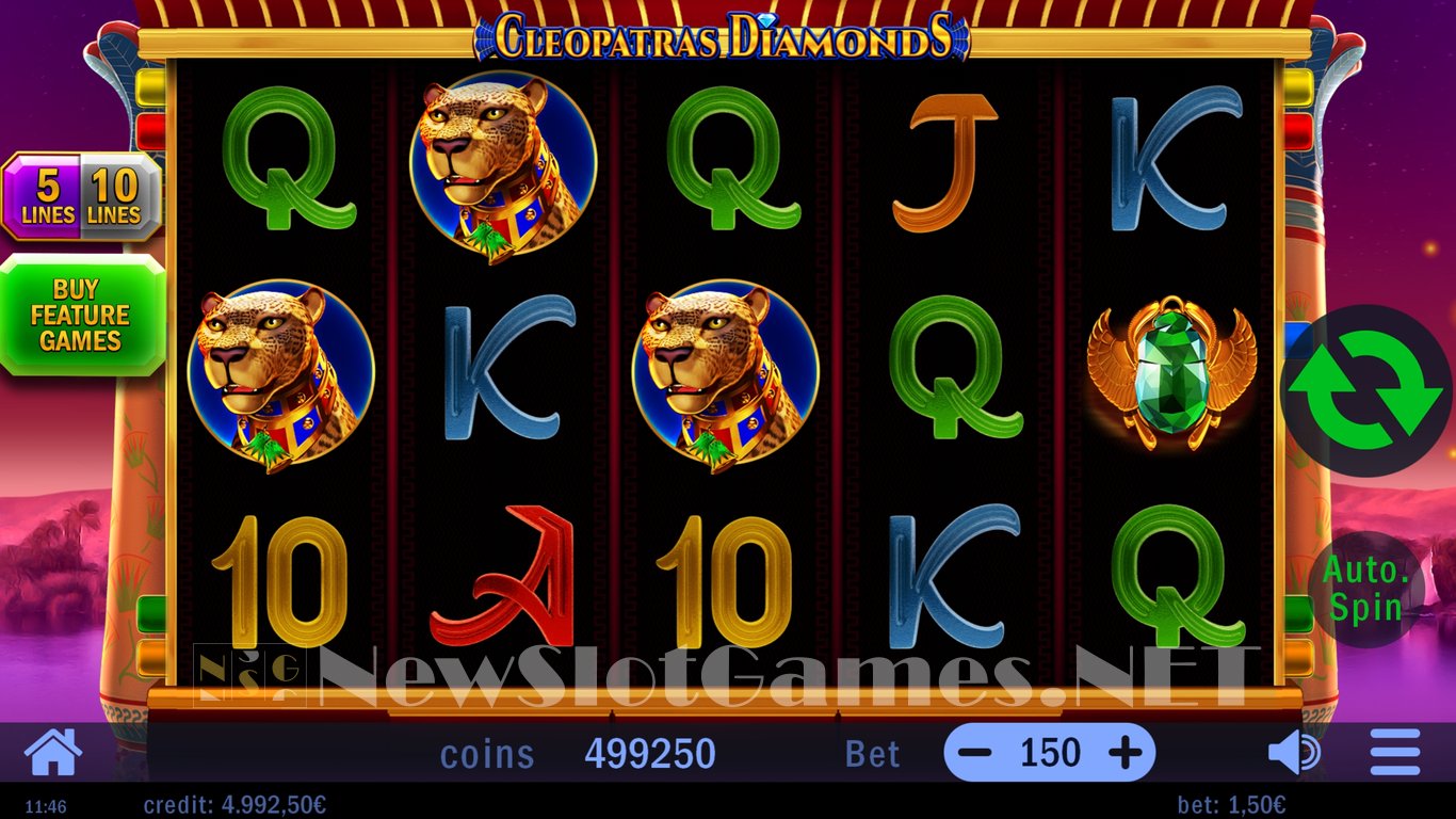 Cleopatras Diamonds Slot Slot Image in Demo - pic. 7
