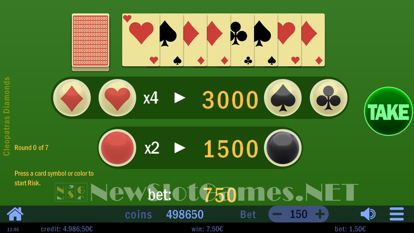 Cleopatras Diamonds Slot Slot Image in Demo - pic. 9