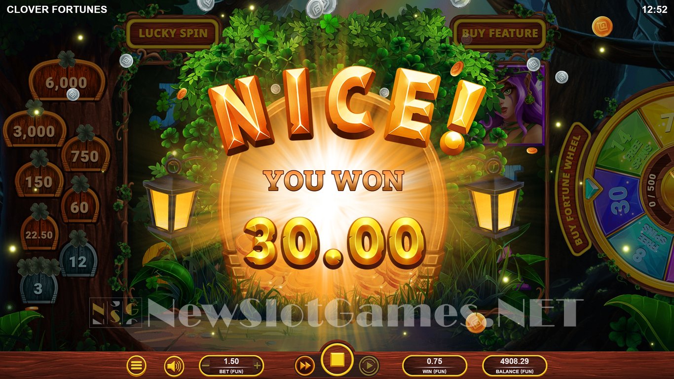 Clover Fortunes Slot Slot Image in Demo - pic. 11