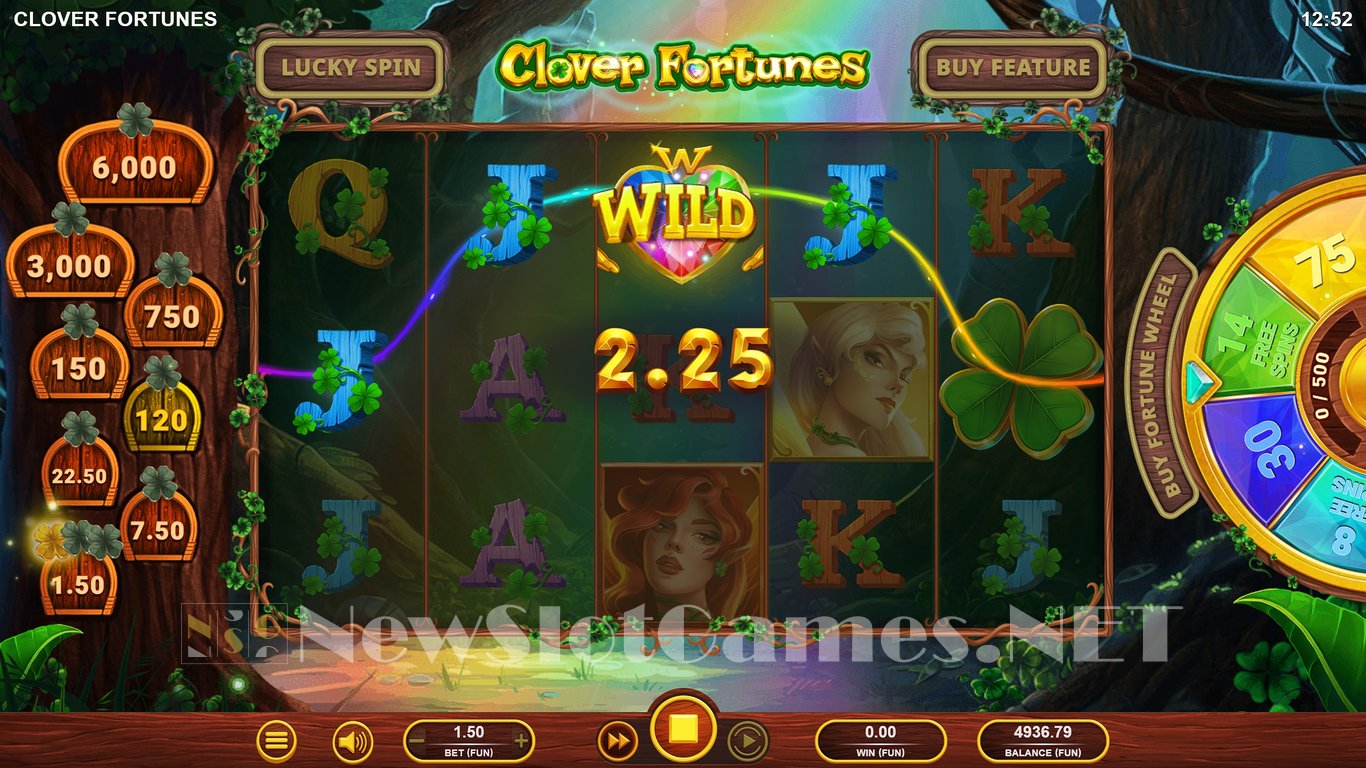 Clover Fortunes Slot Slot Image in Demo - pic. 12