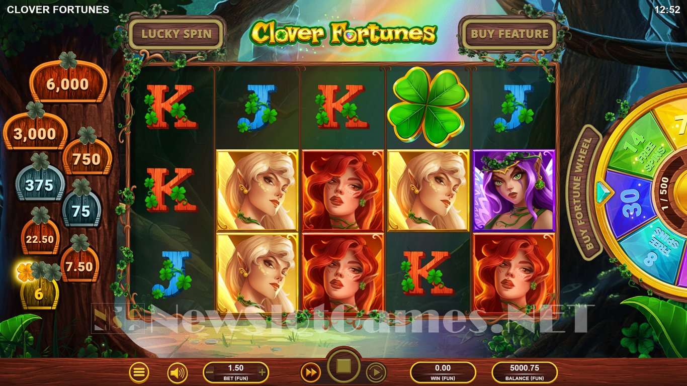 Clover Fortunes Slot Slot Image in Demo - pic. 3