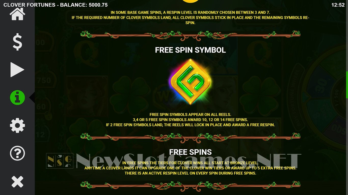 Clover Fortunes Slot Slot Image in Demo - pic. 7