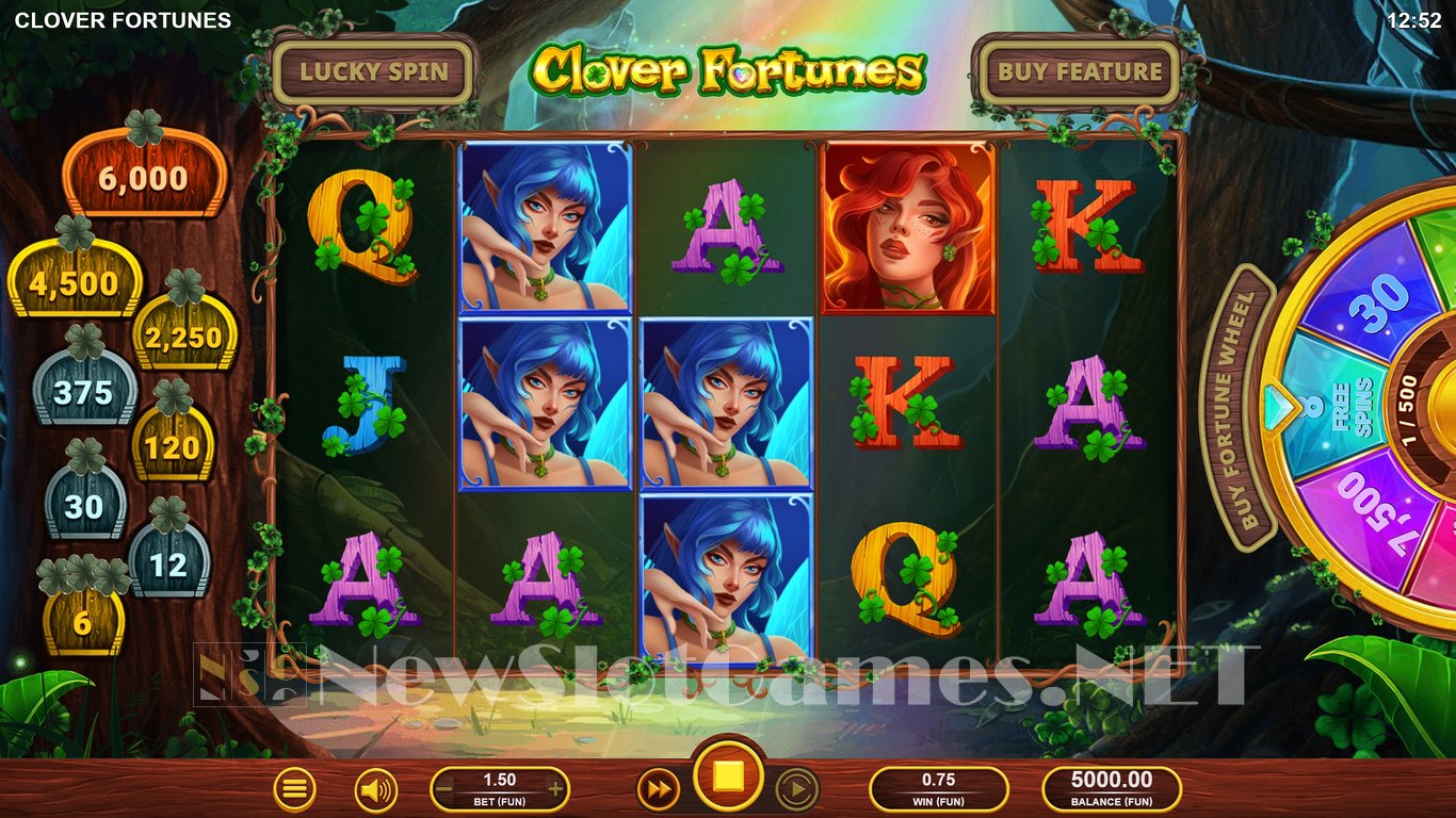 Clover Fortunes Slot Slot Image in Demo - pic. 8