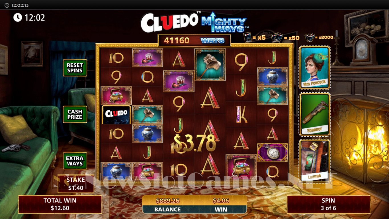 Cluedo Mighty Ways Slot Slot Image in Demo - pic. 12