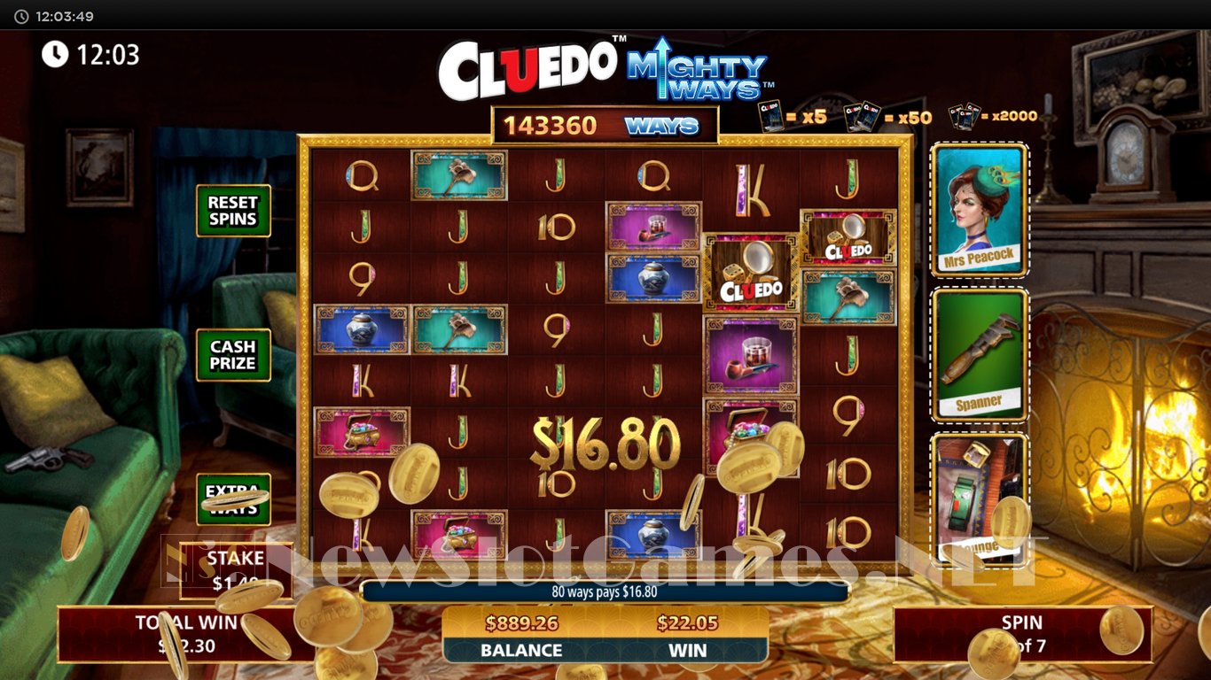Cluedo Mighty Ways Slot Slot Image in Demo - pic. 15