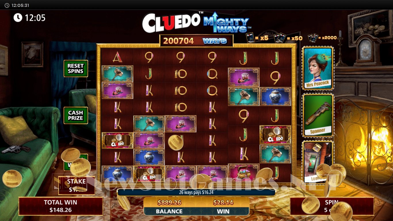 Cluedo Mighty Ways Slot Slot Image in Demo - pic. 17