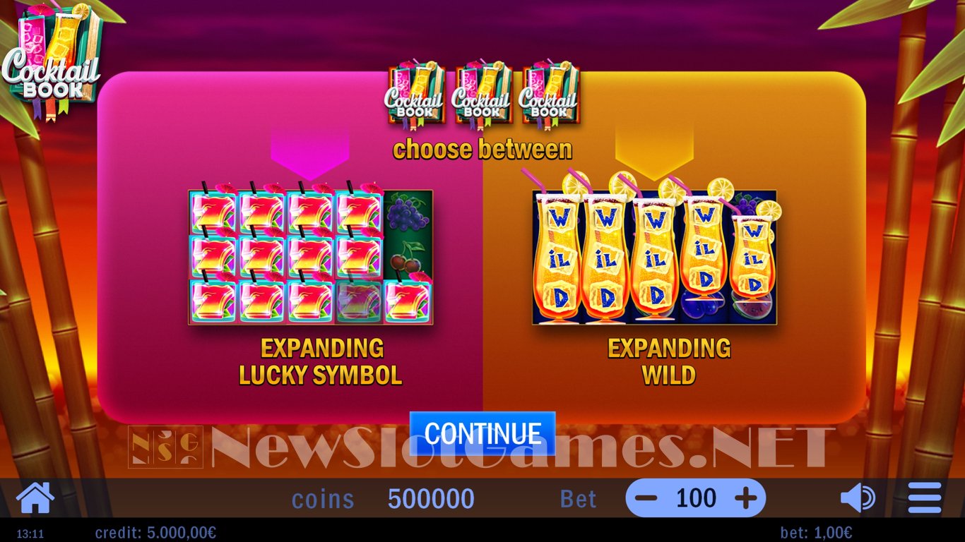 Cocktail Book Slot Demo Image