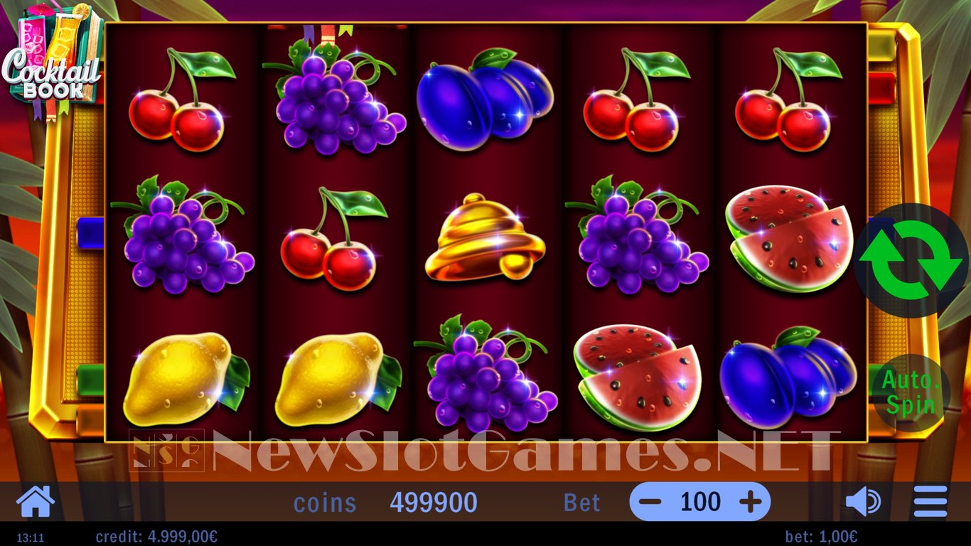Cocktail Book Slot Slot Image in Demo - pic. 2