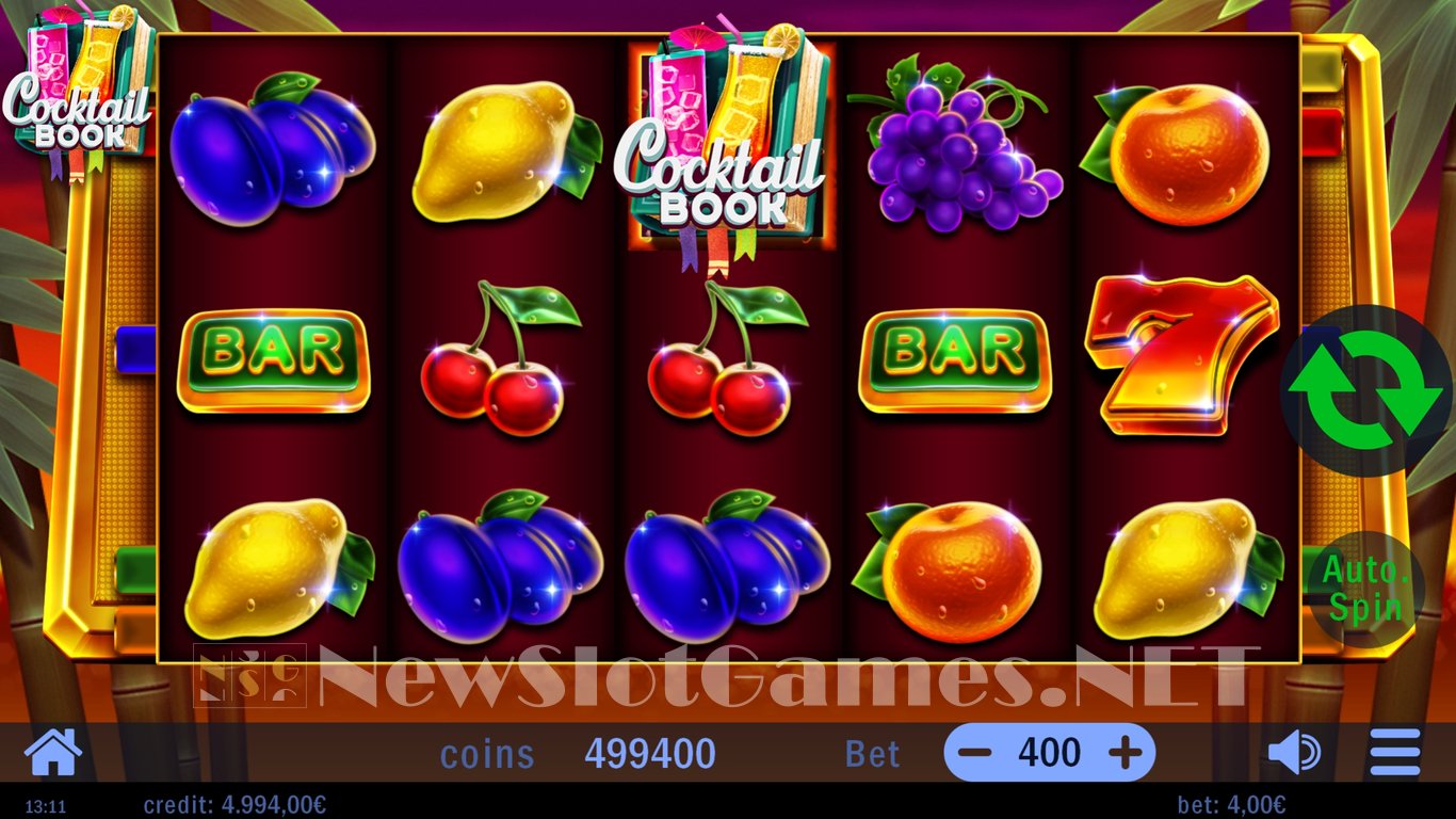 Cocktail Book Slot Slot Image in Demo - pic. 3